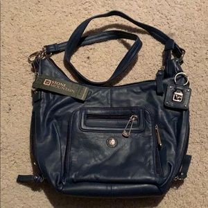 Navy Stone Mountain crossbody